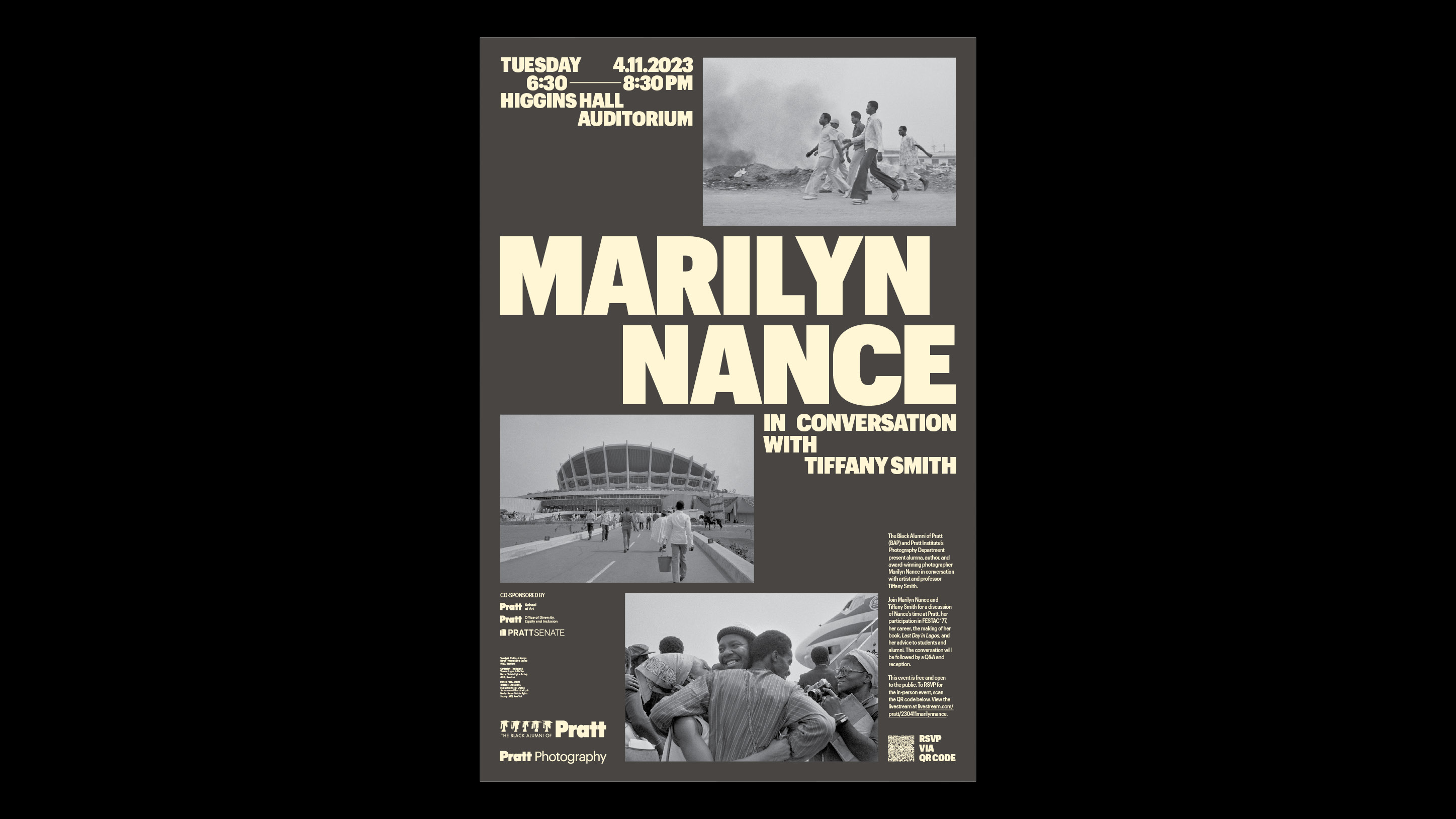 Marilyn Nance in conversation with Tiffany Smith